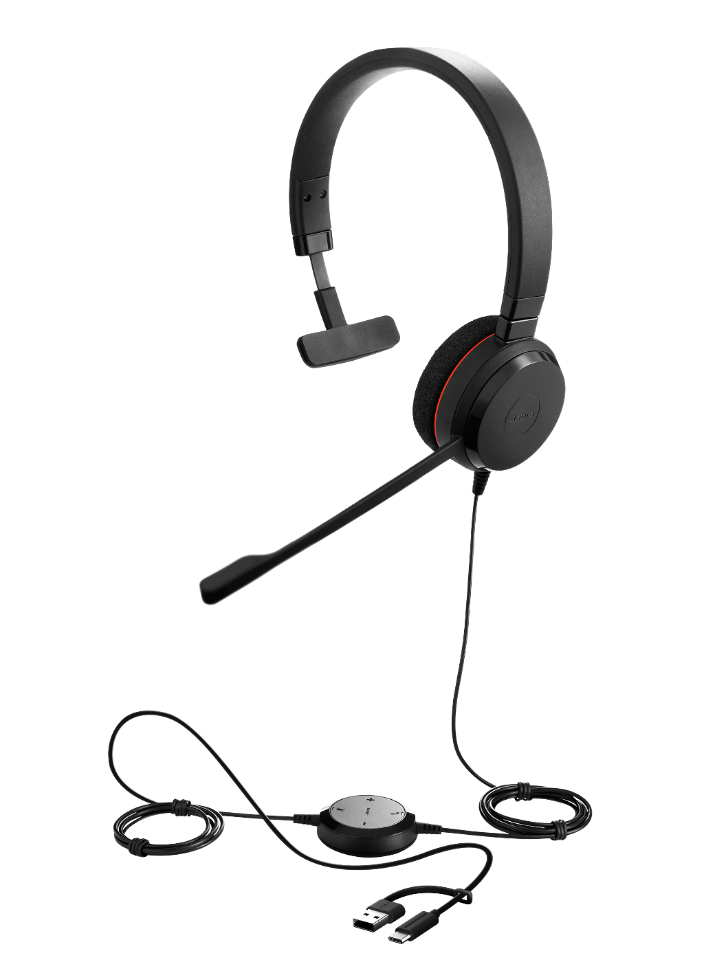 Jabra Evolve 20 Duo USB NC Mikrofonlu Kulak &Uuml;st&uuml; Kulaklık